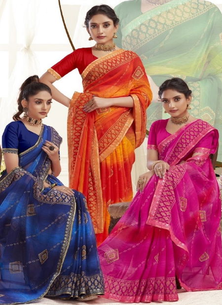 Kalista Super Duper Georgette Daily Wear Sarees Catalog
 Catalog